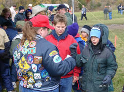 Cool patch jacket!